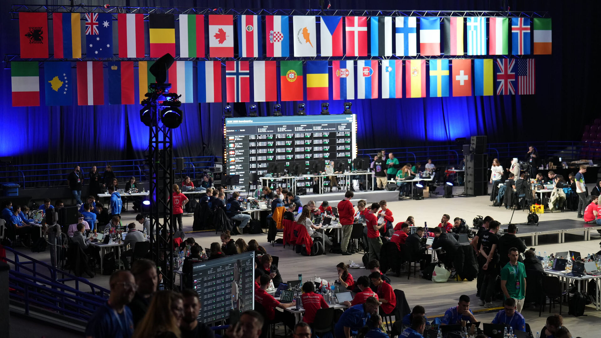 Full stage during Attack-Defense competition